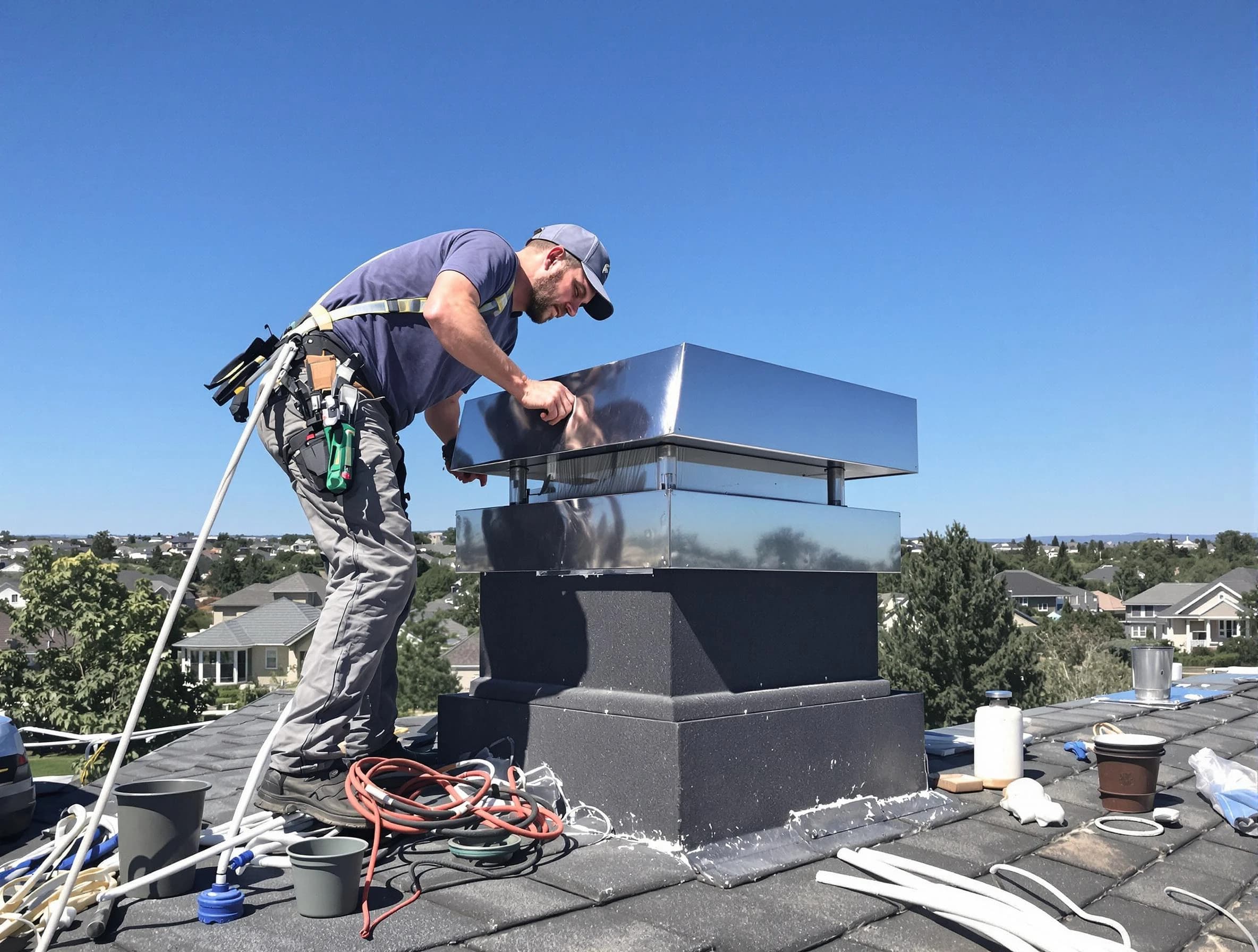 Chimney Cap Services service in Tecumseh, OK